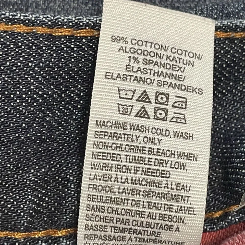 Lucky Brand 221 Original Straight Jeans Men’s Size 30X30 Medium Blue Wash Denim